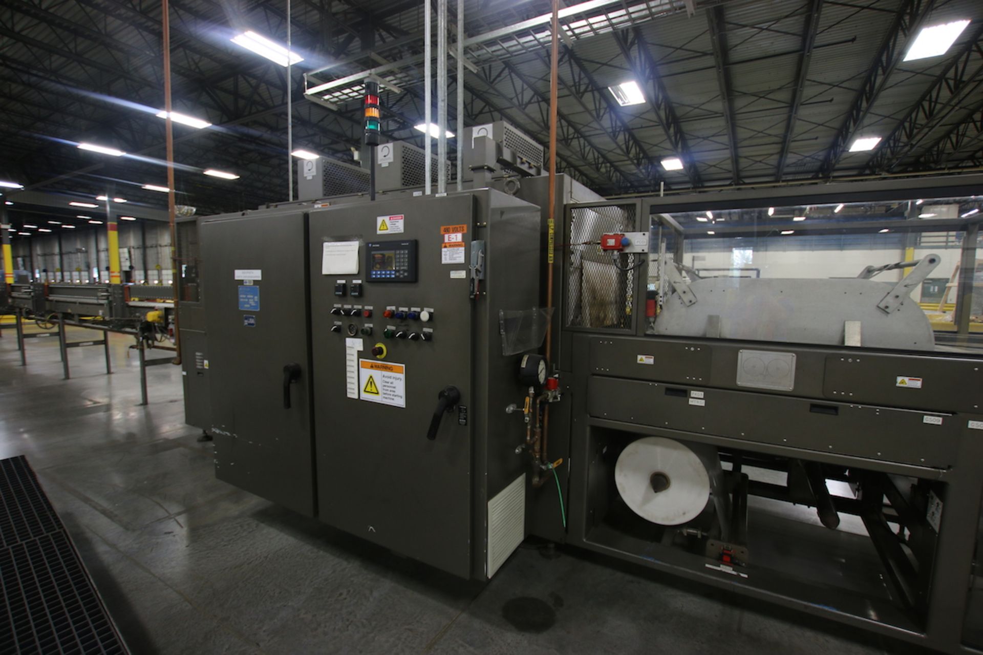 KHS Kisters Shrink Wrapper, Model 601T, S/N 210-03, Previously Running with Printed Film, Approx 16 - Bild 9 aus 16