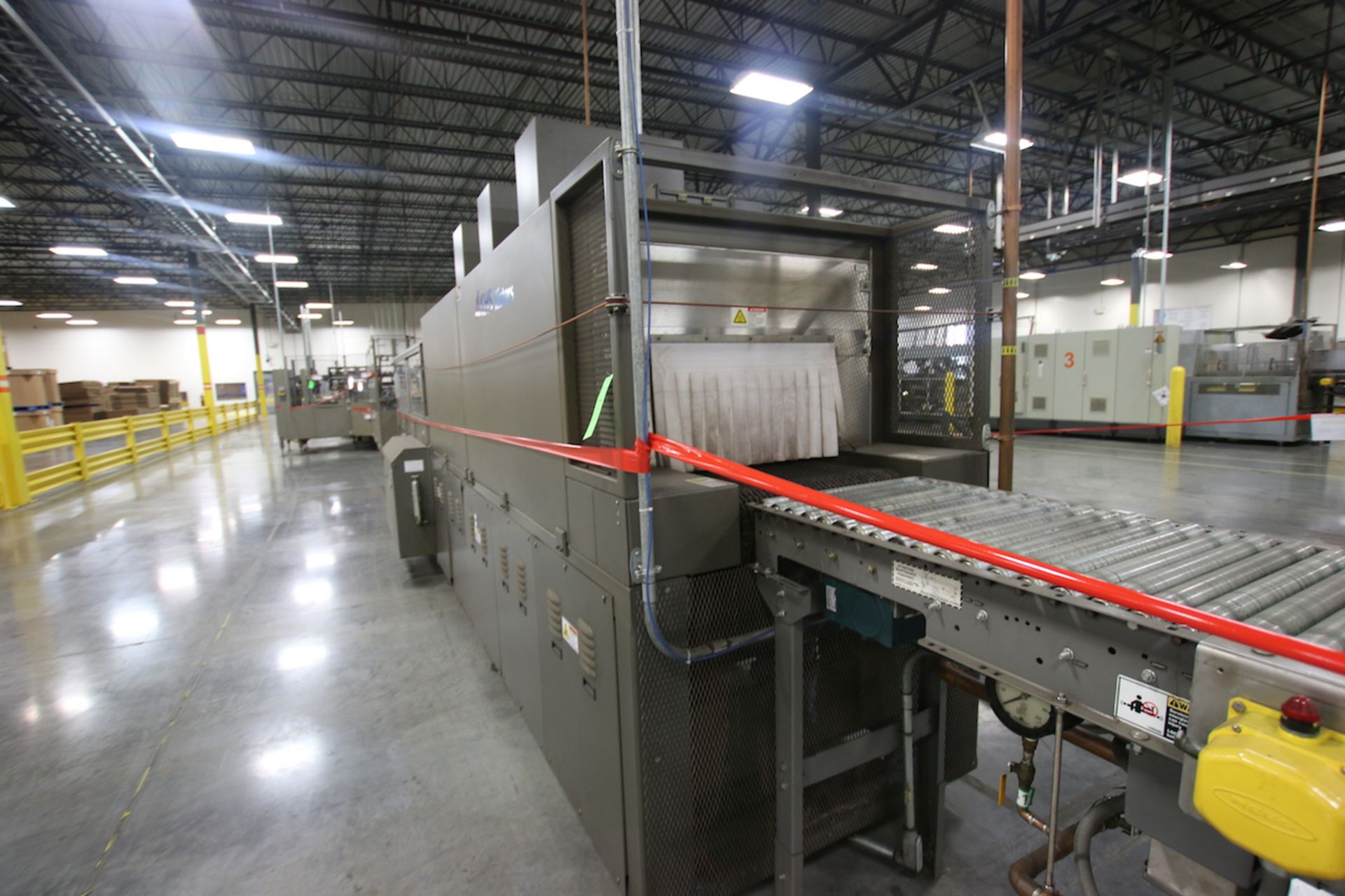 KHS Kisters Shrink Wrapper, Model 601T, S/N 210-03, Previously Running with Printed Film, Approx 16 - Bild 7 aus 16