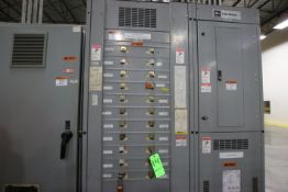 Cutler-Hammer, Pow-R-Line Switchboard, 480V (Located in TN)***RDBL