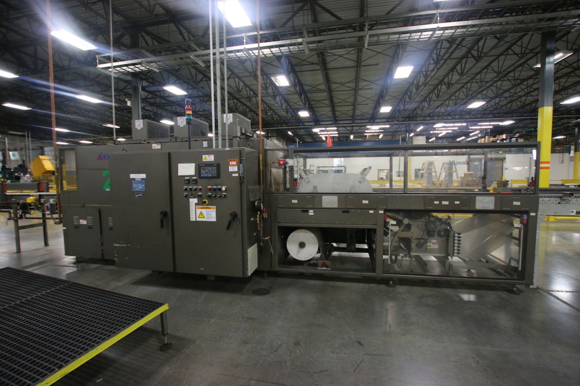 KHS Kisters Shrink Wrapper, Model 601T, S/N 210-03, Previously Running with Printed Film, Approx 16 - Bild 8 aus 16