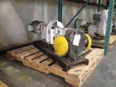 Wright Flow Positive Displacement 10HP 3in IN 3in OUT Model: 1300TRA10 S/N: 12H10642 (Located in NC)