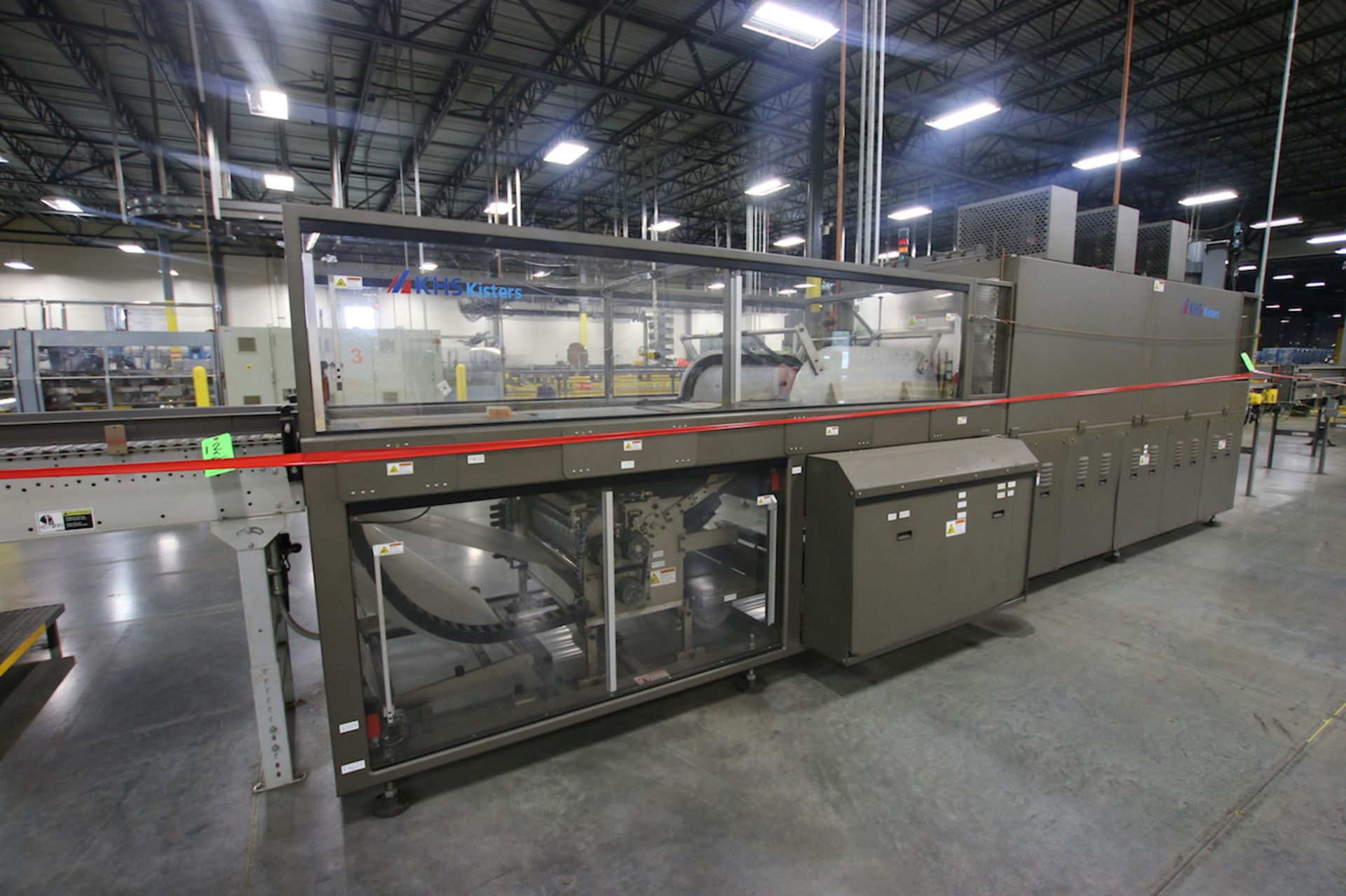 KHS Kisters Shrink Wrapper, Model 601T, S/N 210-03, Previously Running with Printed Film, Approx 16 - Bild 3 aus 16