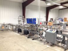 Complete Inline Filling Systems Distilled Spirits Bottling Line Year: 2012 Consisting of Rotary