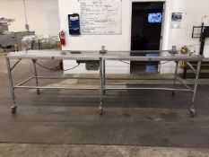 Cutting/Conveyor table without conveyor belt (Located in Missouri #104)***VPS***