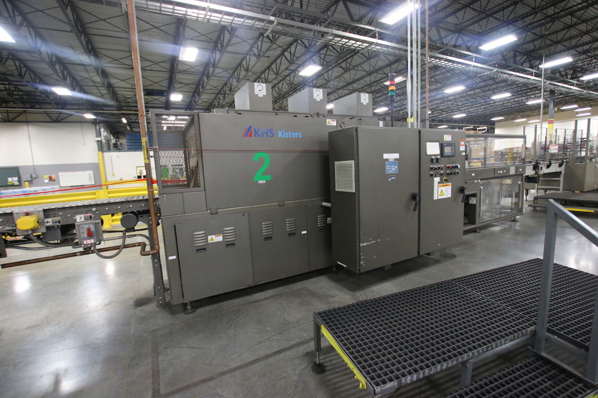 KHS Kisters Shrink Wrapper, Model 601T, S/N 210-03, Previously Running with Printed Film, Approx 16 - Bild 10 aus 16