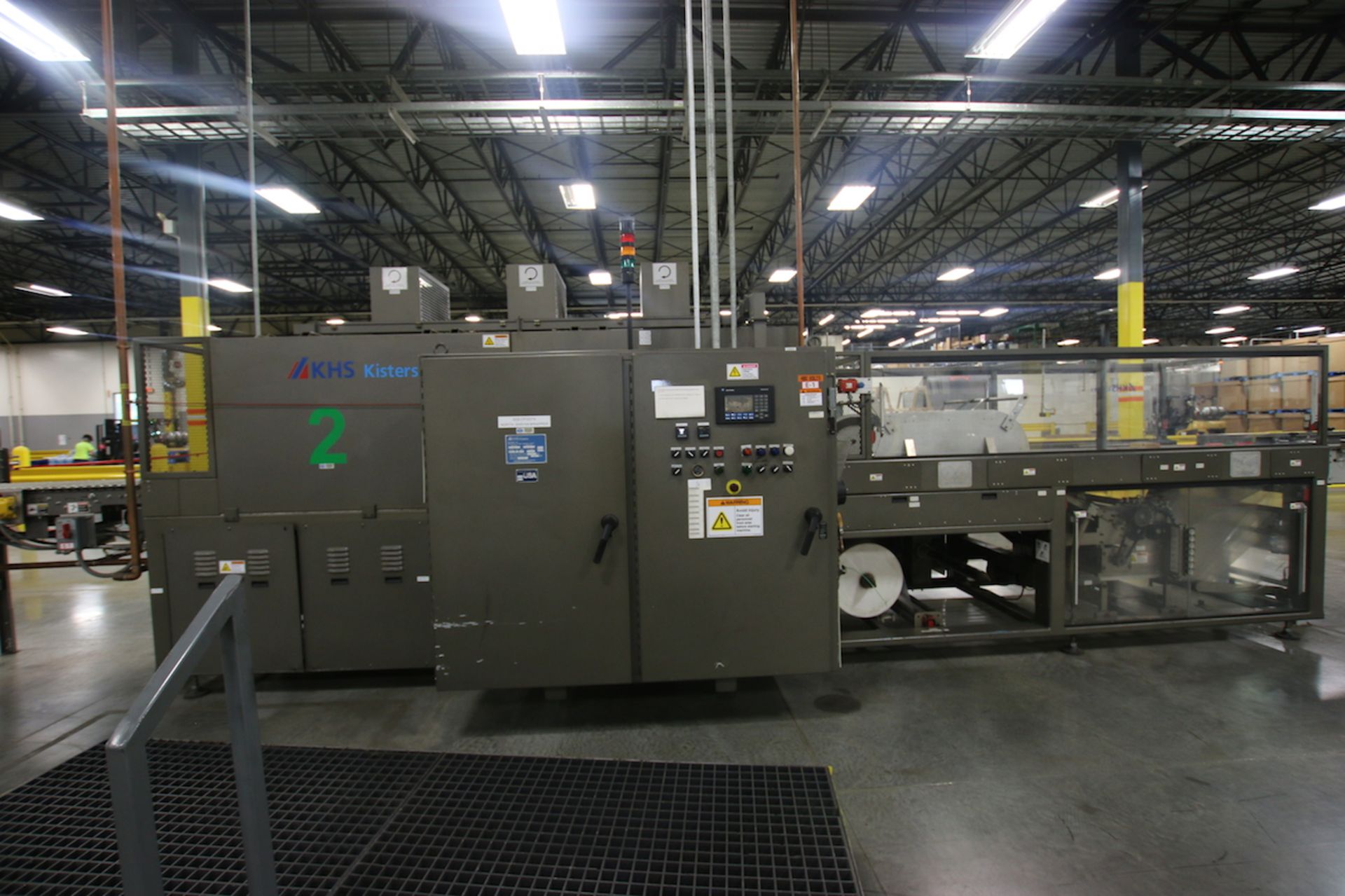 KHS Kisters Shrink Wrapper, Model 601T, S/N 210-03, Previously Running with Printed Film, Approx 16 - Bild 11 aus 16