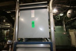 Hammond 225 KVA Dry Type Transformer, Part #164990, 460 Y/266 V, 3 Phase (Operated with Blow Mold