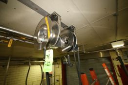 S/S Retractable Hose Reels - (1) Strahman and (3) Other