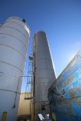 Aprox. 60 ft. H x 12 ft. 8" Dia. All Aluminum Resin Silo with Bottom Access Door and Ladder