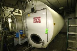 Stainless Equipment 5,000 Gal. Horizontal Insulated S/S Tank, S/N 232-1 with UV (Tank #2)