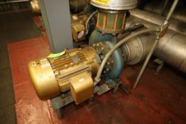 Baldor Reliance 30 hp Circulating Pump, Frame #286JP, Cat #EJPM4104T, 1770 RPM, 230/460 V, 3 Phase