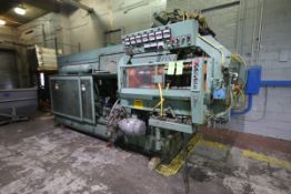 BULK BID LOT #191 TO LOT #192 - UNILOY 6-HEAD HDPE BLOW MOLDER AND GAL. MOLDS (UNINSTALLED)