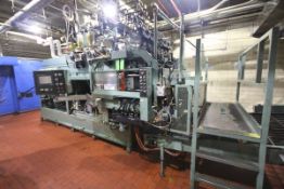 BULK BID LOT #171 TO LOT #172 - UNILOY 6-HEAD HDPE BLOW MOLDER AND GAL. MOLDS (UNIT #4)