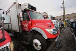 2003 International Tandem Axle Refrigerated Route Delivery Truck, Model 7600 6x4, VIN #