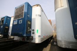 1996 Wabash 45 ft. Tandem Axle Semi-Trailer, VIN #1JJE452E5TL323115 with Roll-Up Rear Door and