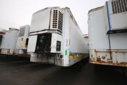 1998 Utility 48 ft. Tandem Axle Semi Trailer, VIN #1UYVS2480-WM6340-04 with Aluminum Dariy Floor,