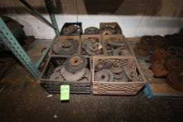 Assorted Drive Parts includes Sprockets and Pullies on (2) Pallets (NOTE: Rig Fee $125.00)
