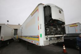 1998 Utility 48 ft. Tandem Axle Semi Trailer, VIN #1UYVS2486WM634007 with Aluminum Dariy Floor,