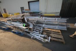 Assorted Aluminum Jug Conveyor Track (Located Outside) (NOTE: Rig Fee $135.00)
