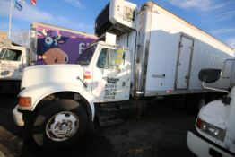 1998 International Tandem Axle Refrigerated Route Delivery Truck, Model 4900 6x4, VIN #