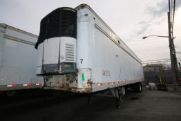 1993 Fruehauf 37 ft. Tandem Axle Semi Trailer, VIN #1H2R04524PY002846 with Roll-Up Rear Door and