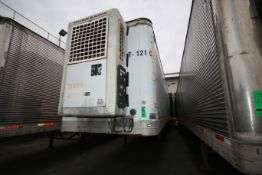 1996 Wabash 45 ft. Tandem Axle Semi Trailer, VIN #1JJE452E0TL323099 with Roll-Up Rear Door and