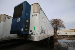 1996 Wabash 45 ft. Tandem Axle Semi-Trailer, VIN #1JJE452E1TL377981 with Roll-Up Rear Door and