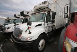 2002 International Tandem Axle Refrigerated Route Delivery Truck, Model 7600 6x4, VIN #