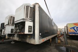 1996 Utility Aprox. 45 ft. Tandem Axle Semi Trailer, VIN #1UYVS2452TM855704 with Aluminum Dairy