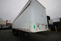 1993 Fruehauf 45 ft. Tandem Axle Semi Trailer, VIN #1H2R0452XPY002849 with Roll-Up Rear Door and