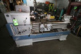 Lansing P15 Horizontal Lathe with 15" x 40" Bed, Tailstock, 3-Jaw Chuck and Tool Holder