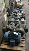 Assorted 1/3 hp to 100 hp Motors and Drives on (6) Pallets (Located Dry Storage Building)