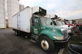 2003 International Tandem Axle Refrigerated Route Delivery Truck, Model 4300 SBA 4x2, VIN #