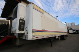 2004 Utility 42 ft. Tandem Axle Semi Trailer, VIN #1UYVS24284M160103 with Aluminum Dairy Floor, (