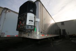 2000 Trailmobilie 48 ft. Tandem Axle Semi Trailer, VIN #1PTO1ANH8Y9011322 with Aluminum Dairy Floor,