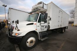 2003 International Tandem Axle Refrigerated Route Delivery Truck, Model 4400 SBA 4x2, VIN #