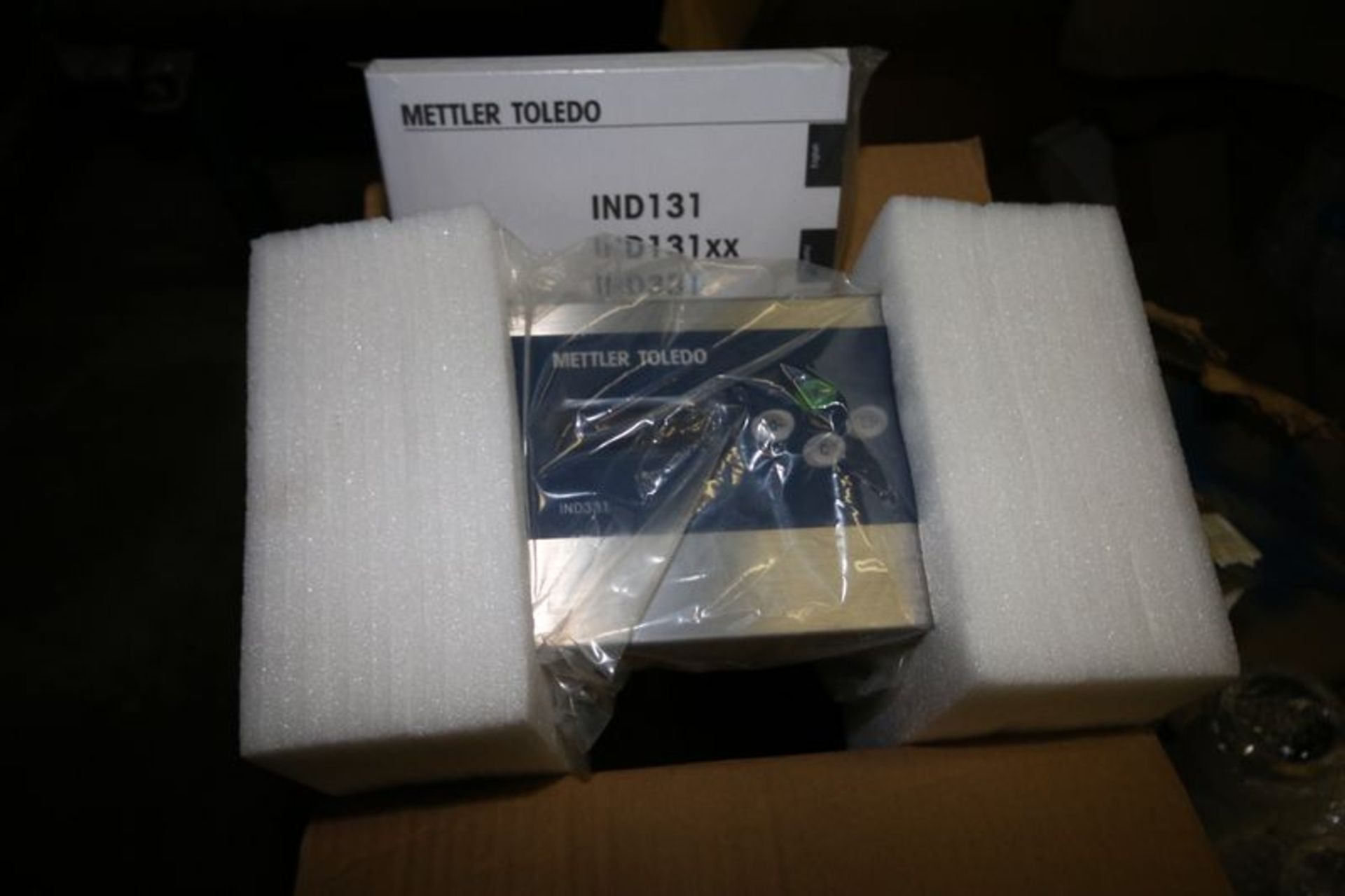 New in Box Mettler Toledo Digital Read Outs. Model IND131.***Located in Brown Storage Building