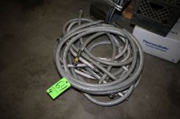 Paige International High Pressure Air Hoses. Model 18-03. Sanitary Grade.***Located in Brown Storage