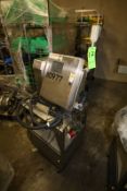 Leibinger Jet 2 Date Coder. S/N 052116511. Includes (1) Printing Head. Mounted on S/S Cart with