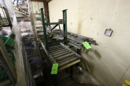 Sections of Roller Conveyor. Includes Aprox. 16" W x 113" Long ***Located in Brown Building Front