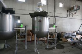 Lee 225 Gallon S/S Kettle. Model 225 A1OT. S/N 17389-1-1. Equipped with Snuggler Sweep Agitation and