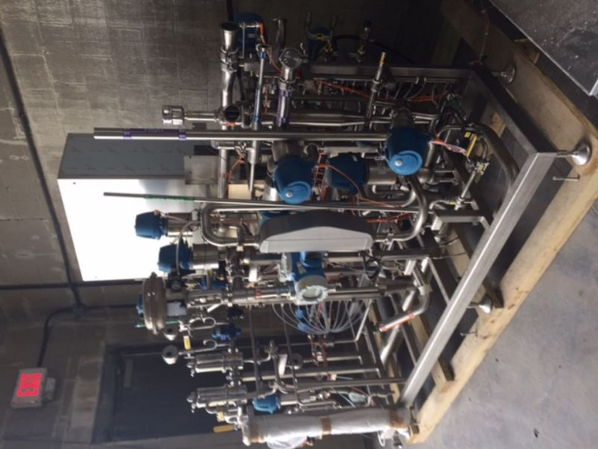 NEW (Never Installed) Boccard Fruit Blending Skid. Includes SPX 3" Inline Static Mixer, (13) GEA - Image 16 of 17