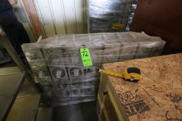 Parts Cart with Aprox. 40 Platens for 4" Wide Cups ***Located in Brown Building