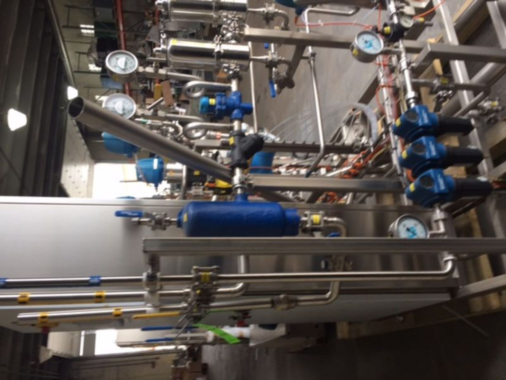 NEW (Never Installed) Boccard Fruit Blending Skid. Includes SPX 3" Inline Static Mixer, (13) GEA - Image 17 of 17