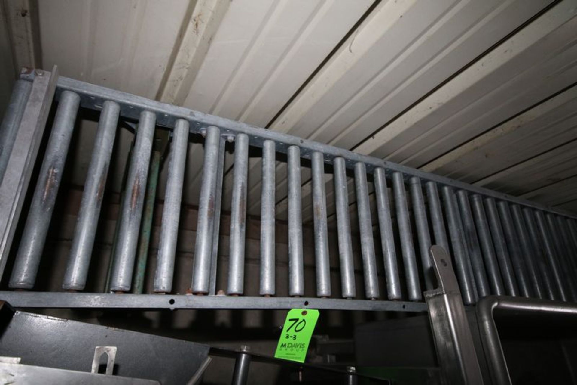 (4) Sections of Product Conveyor. ***Located in Brown Building Along Back Wall - Image 2 of 3