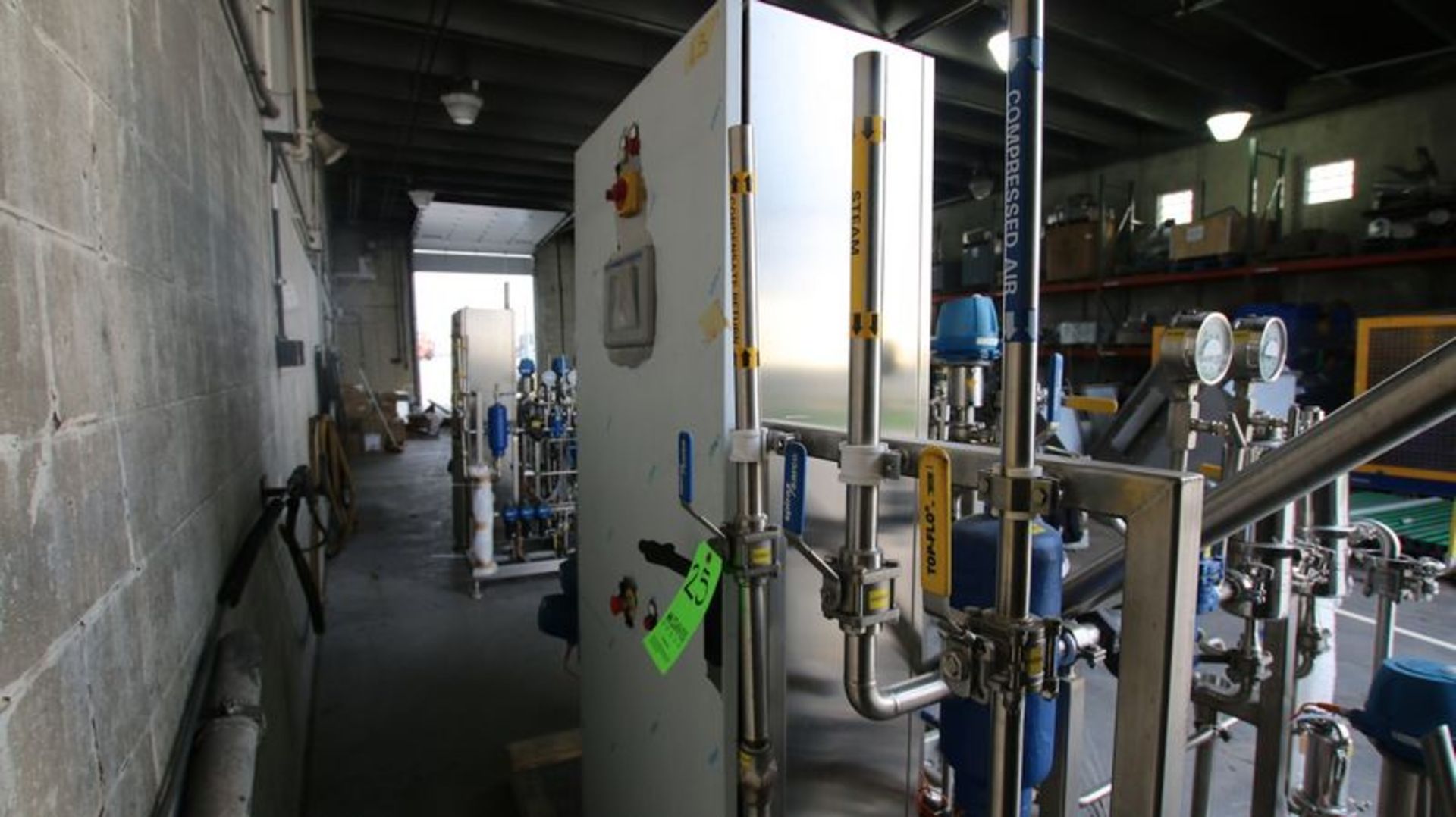 NEW (Never Installed) Boccard Fruit Blending Skid. Includes SPX 3" Inline Static Mixer, (13) GEA - Image 9 of 17