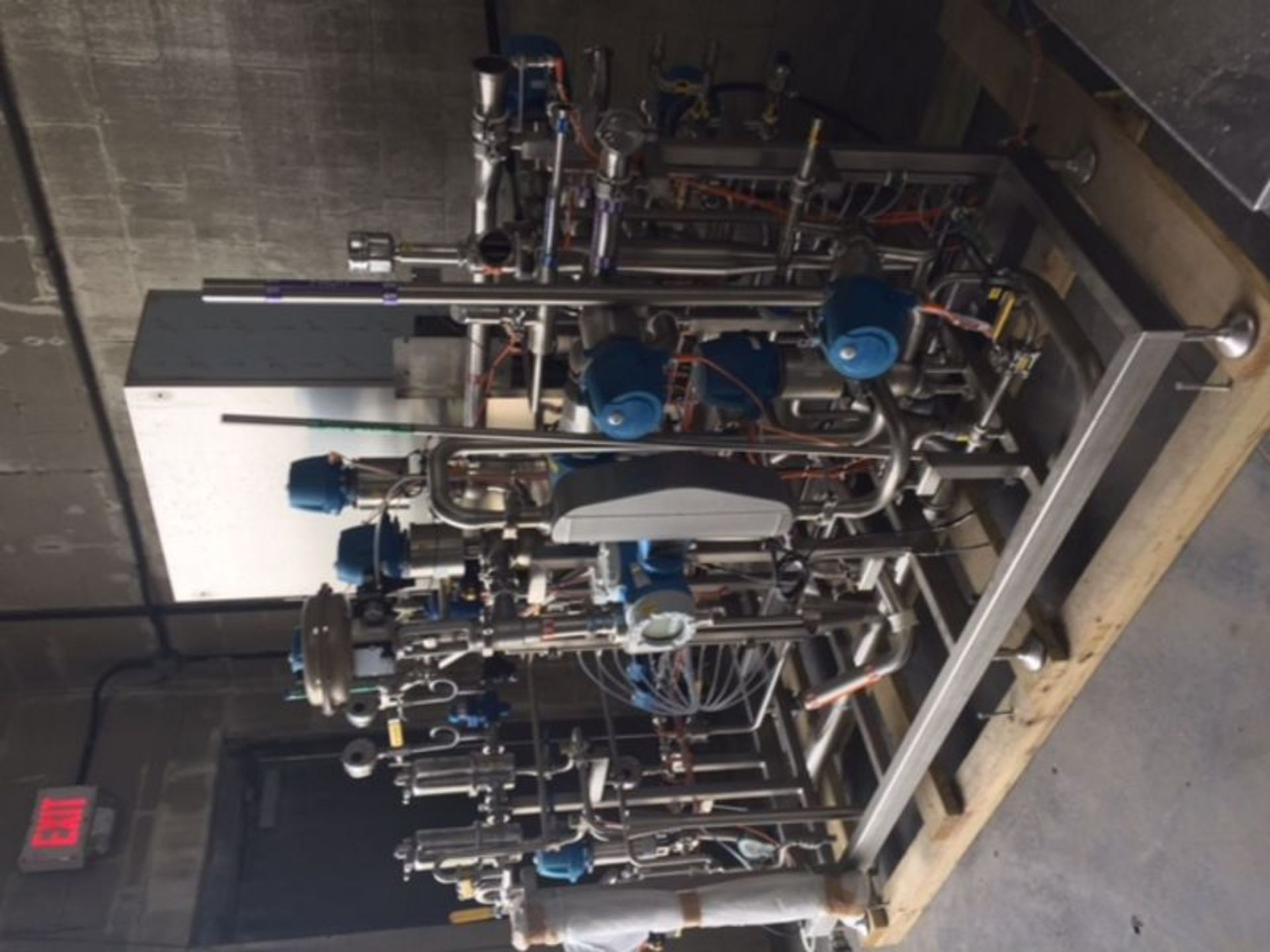 NEW (Never Installed) Boccard Fruit Blending Skid. Includes SPX 3" Inline Static Mixer, (13) GEA - Image 14 of 17