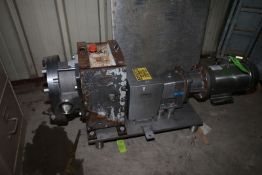 Fristam 5 HP Positive Displacement Pump. Model FKL150. S/N FKL1500205001. 3" Clamp Type Inlet and