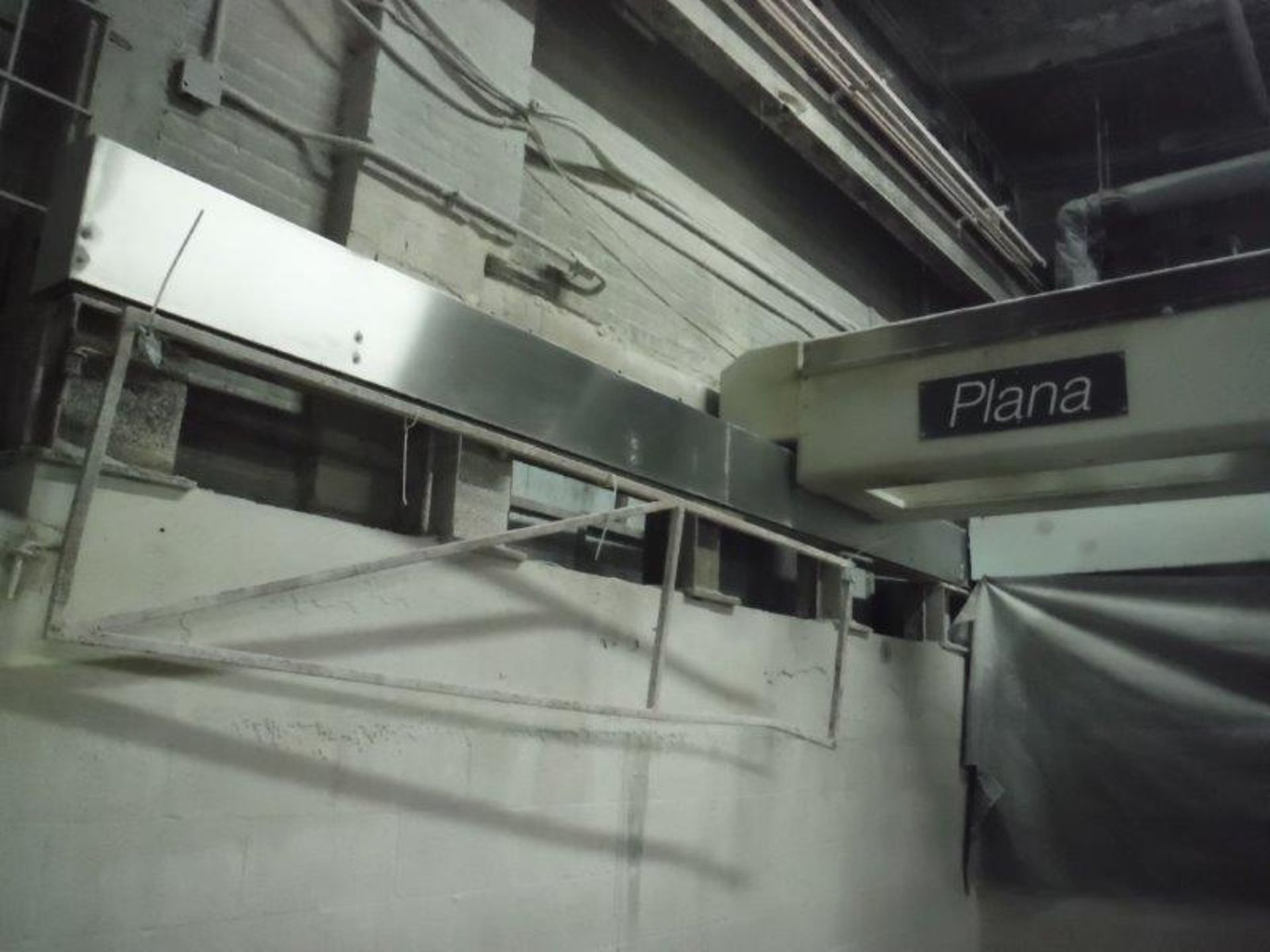 TERZAGO PLANA (2002)100''X57'' 4 AXIS S/E ELECTRONIC BRIDGE CUTTER C/W ELECTRIC SPINDLE, MILLING, - Image 6 of 11