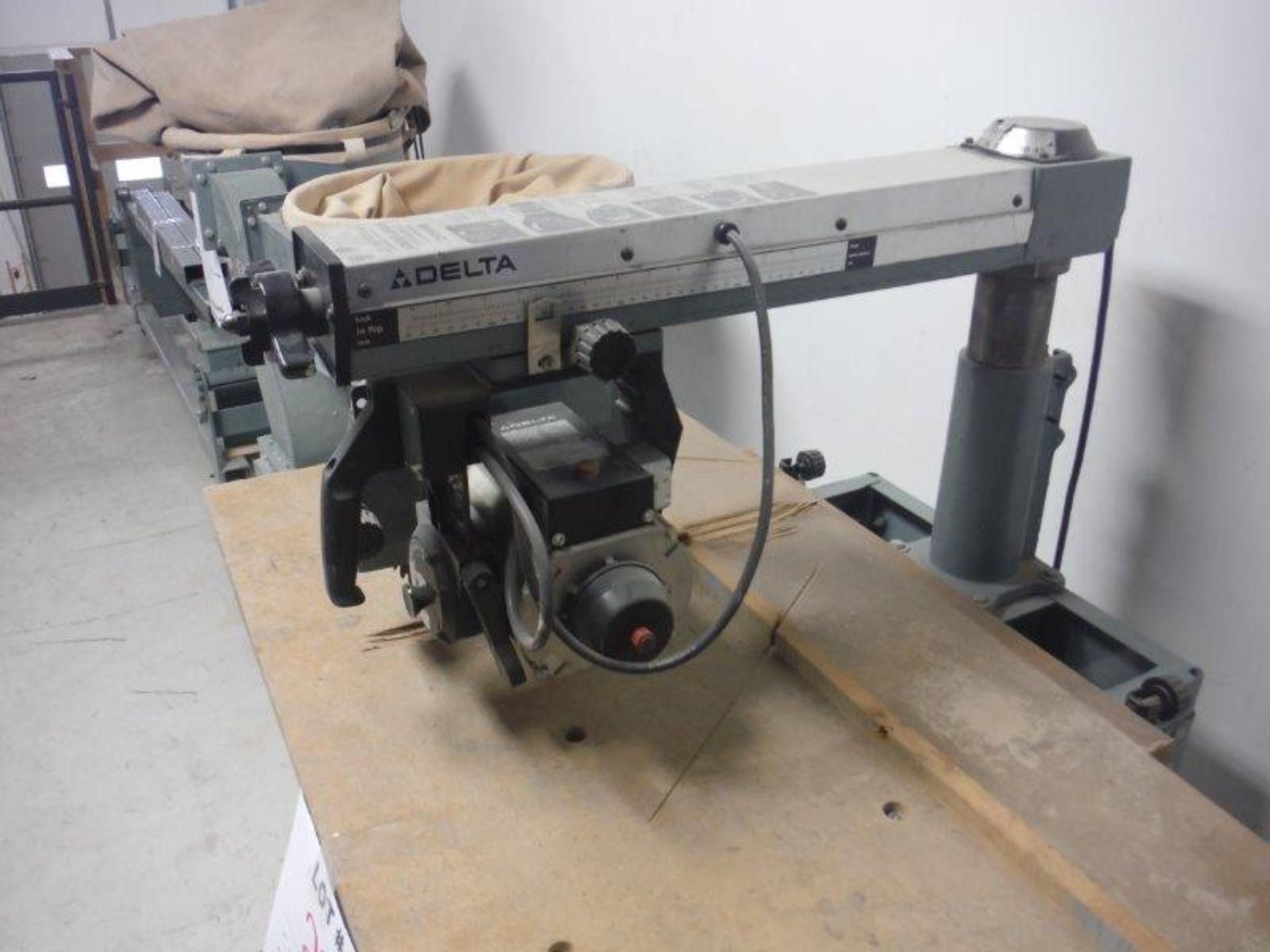 "DELTA" 10" RADIAL ARM SAW - Image 2 of 2